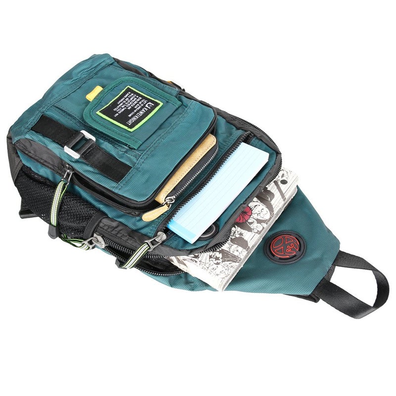 Vanlison Crossbody Sling Bag Backpack for Men & Women Blue - Image 5
